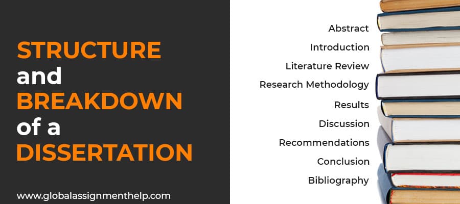 Structure and Breakdown of a Dissertation